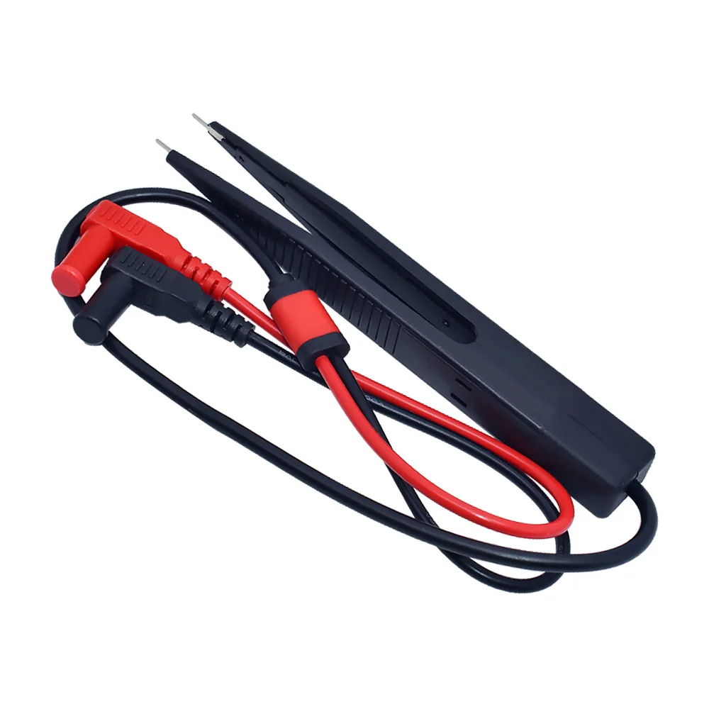 LIZAO SMD SMT Chip Clip de prueba sonda de plomo multímetro Digital medidor pinzas condensador resistencia pinzas
