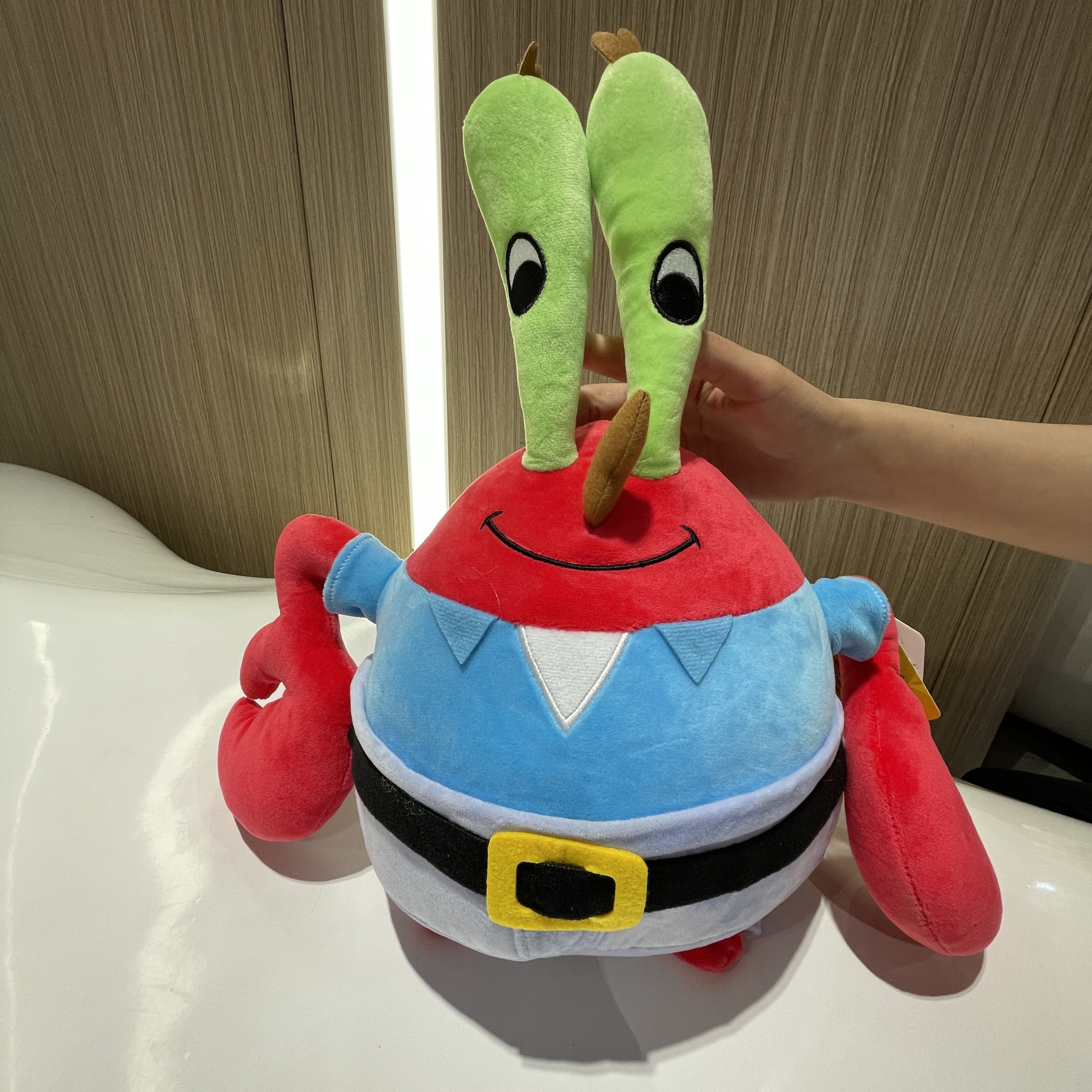 22-40cm 100% genuíno bob esponja patrick estrela kawaii dos desenhos animados animal brinquedo de pelúcia boneca dos desenhos animados macio crianças brinquedos presente aniversário