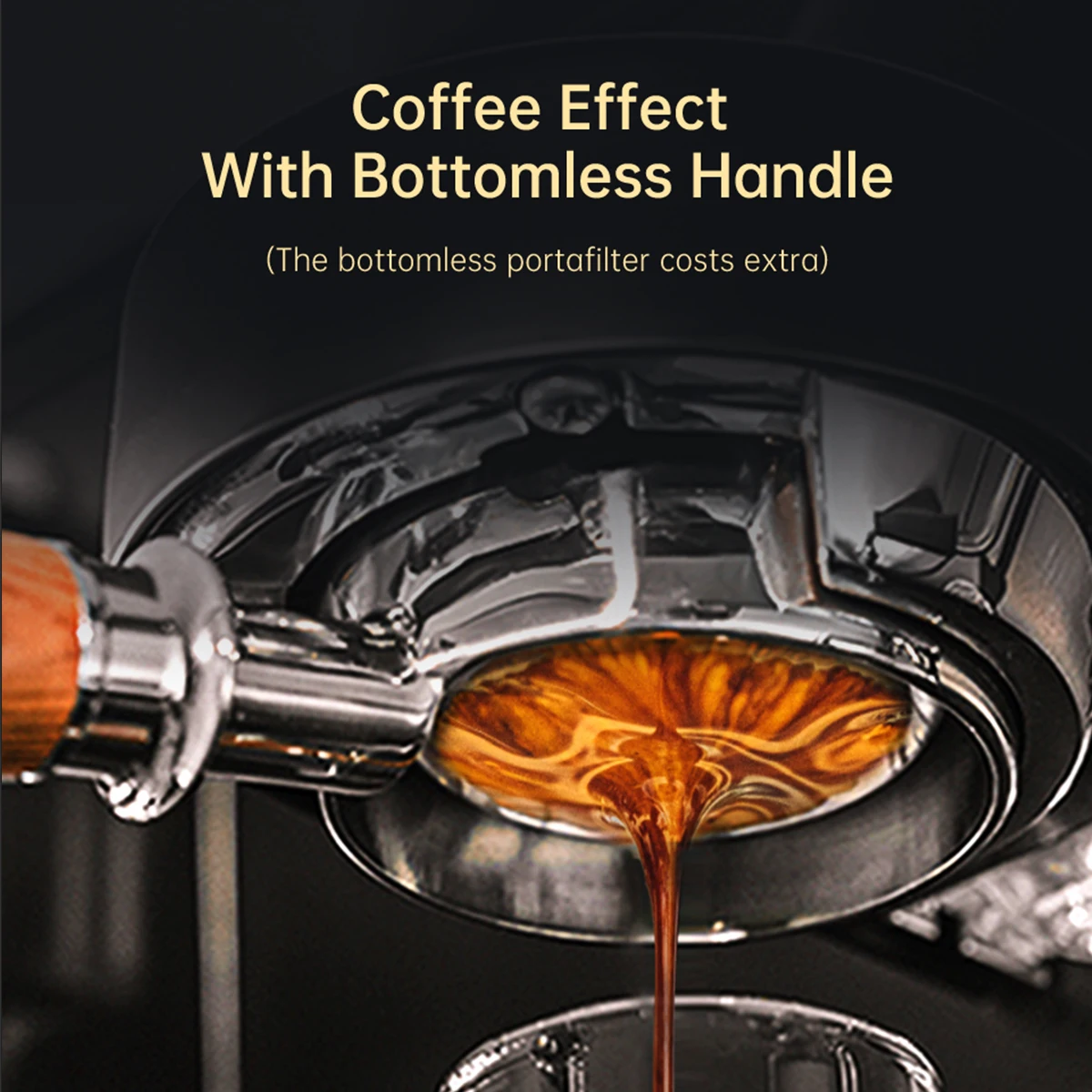 Macchina per caffè HiBREW Cafetera 20 Bar Inox Semi automatica Super Slim ESE POD e macchina per caffè espresso in polvere Acqua calda H11