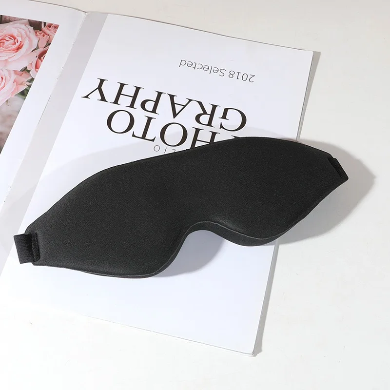 3D Slaapmasker Blinddoek Slaaphulp Oogmasker Zacht Memory Foam Gezichtsmasker Slaapmasker 99% Blockout Light Slaapmasker Eye Cover Patch