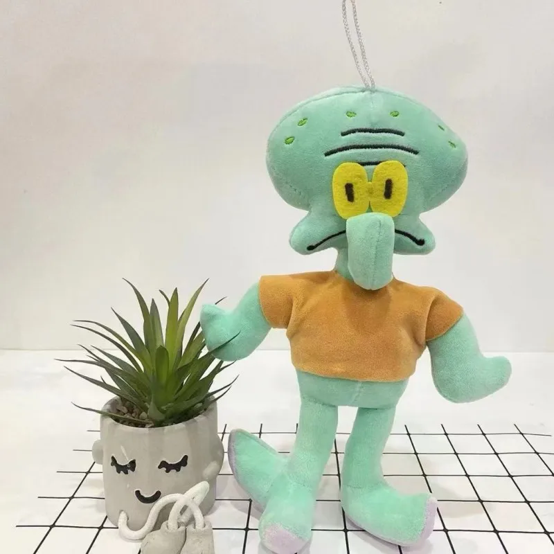 Spongebob Patrick Star Eugene H. Krabs Gary the Snail Plush ของเล่นโยนหมอนตกแต่งฮาโลวีนของขวัญวันเกิดเด็ก