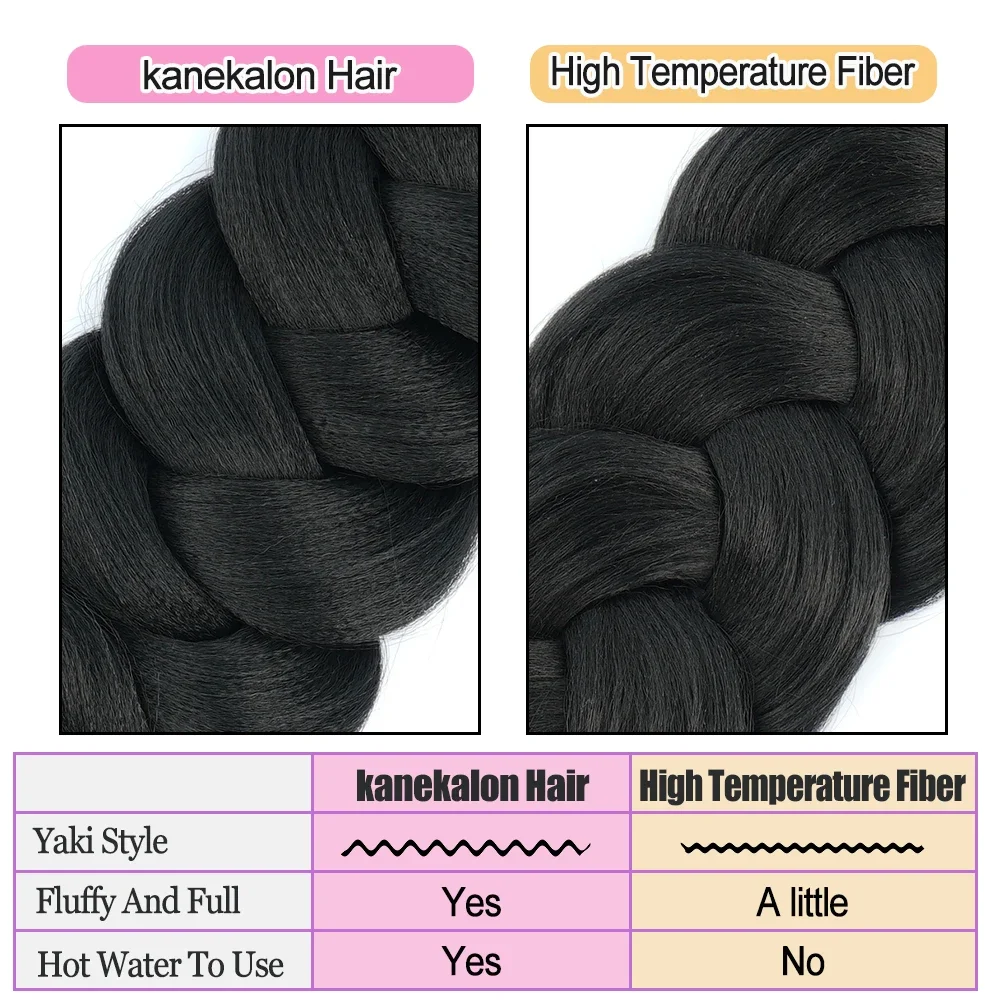 82 pollici Jumbo intrecciare i capelli sintetici Xpression treccia estensioni dei capelli all'uncinetto 165g treccia pre allungata all'ingrosso per le donne