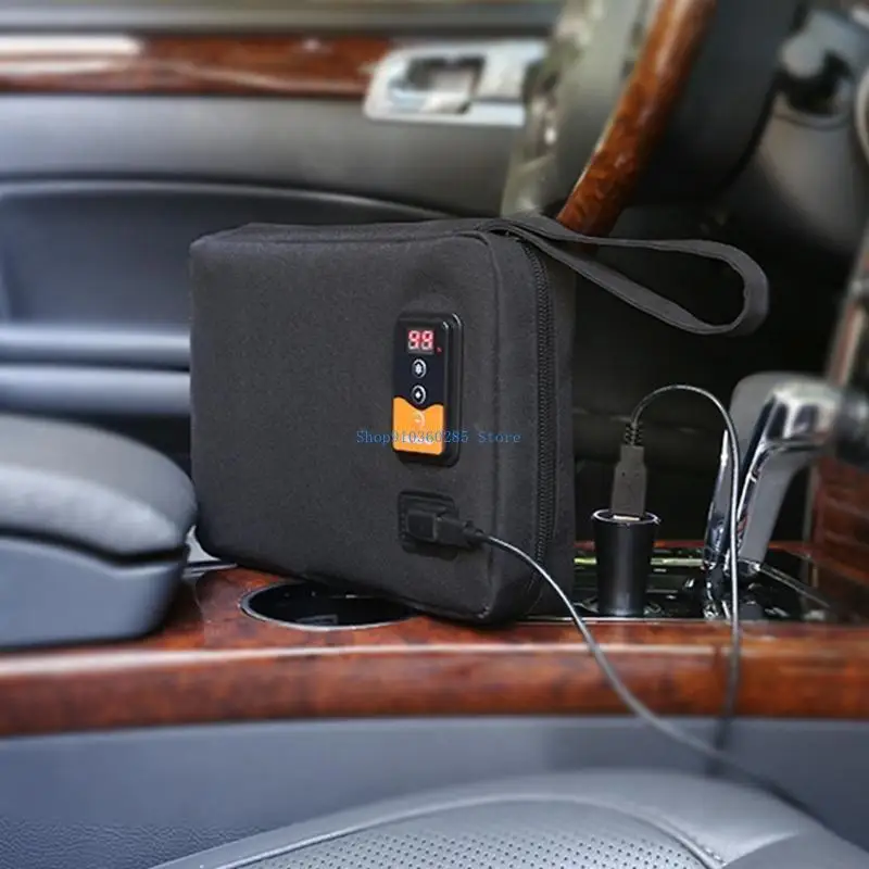K9FF Tragbare für Display USB Wischen Wamer Heizung Nass Handtuch Spender Heizung für