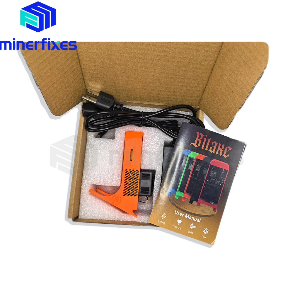 Bitaxe Gamma 601 1.2TH/s uitgerust Sha 256 Solo Mining Open Source Bitcoin ASIC Miner Crypto Miner