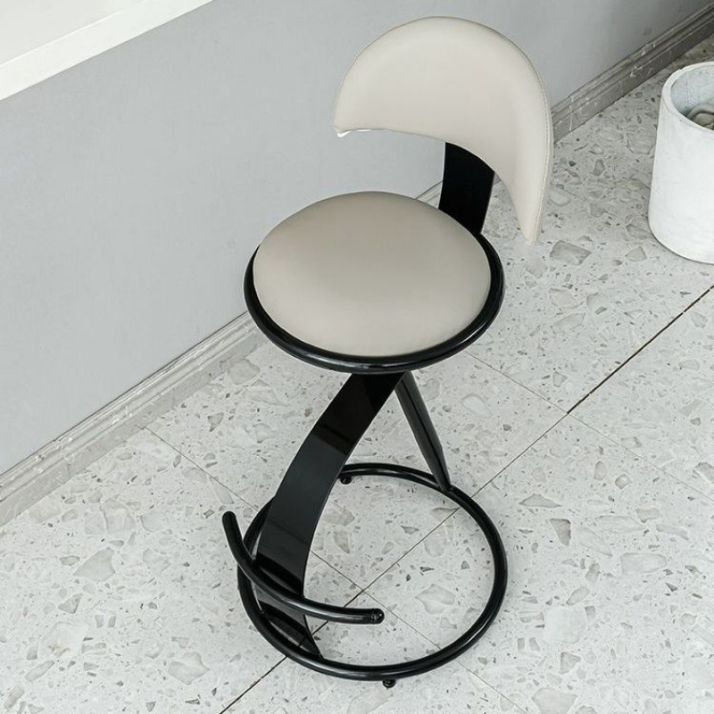 Industrielle einzigartige Barhocker, nordischer Designer, moderner Luxus, stabile Barhocker, Friseur, Erwachsene, Bibliothek, Metall, Cadeira, Salonmöbel