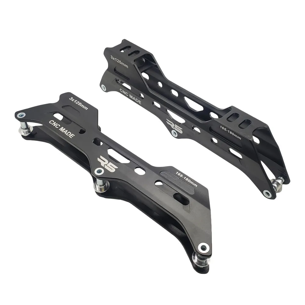 R5 Blance 3*110mm 246mm 3*125mm 260mm Inline Skates Frame for Slalom Skates Convert to 3 Wheels Speed Skating Shoes 165mm Alloy