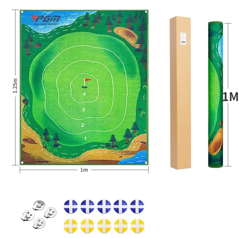 PGM Golf Cutting Practice Pad Dart Target Липкое одеяло с мячом можно уткать и повесить DJD040