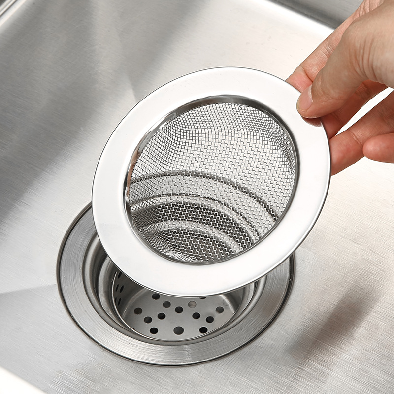 Edelstahl Badewanne Haar Catcher Stopper Dusche Ablauf Loch Filter Falle Küche Metall Waschbecken Sieb Boden Ablauf Waschbecken Gadgets