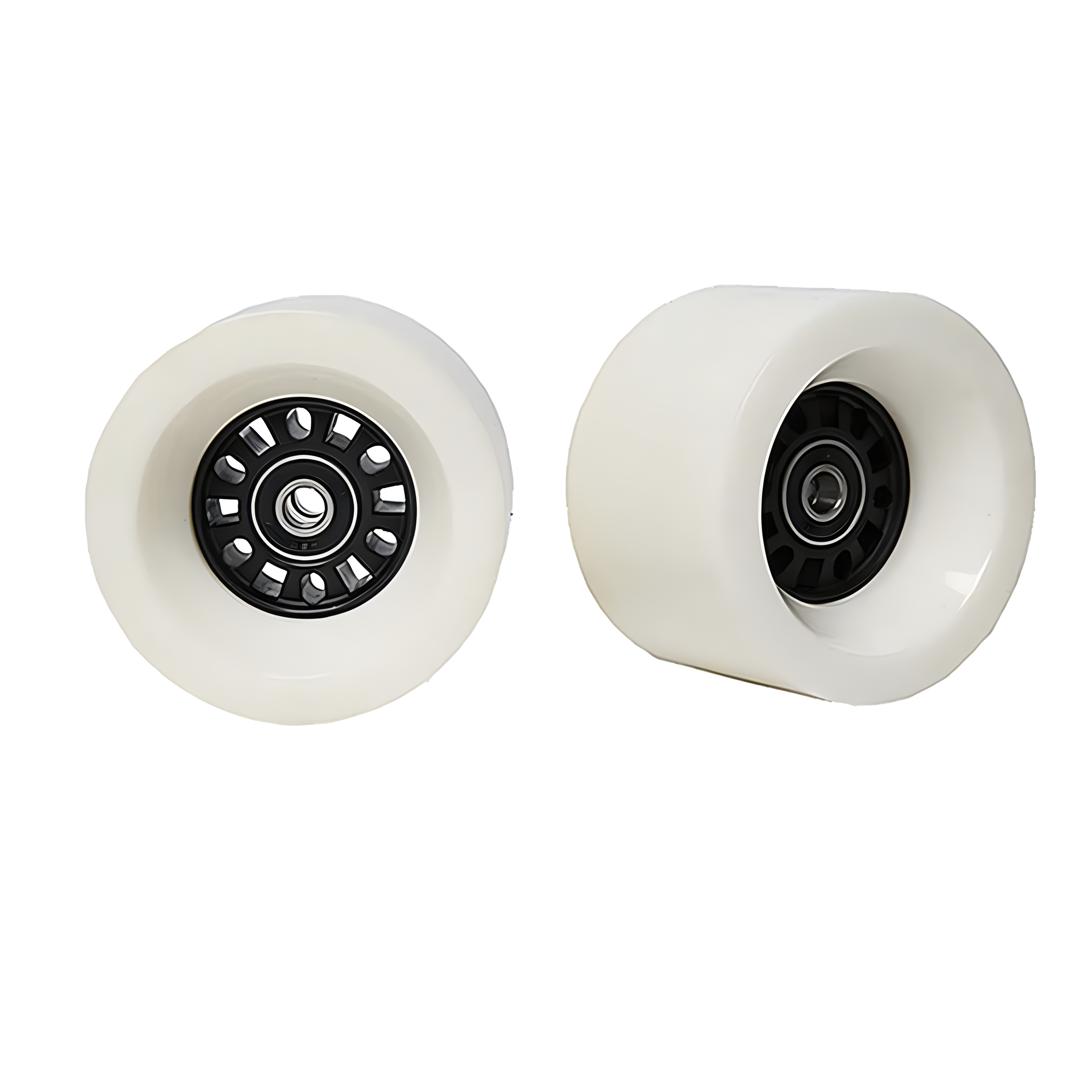 80 mm ダウンヒル ロングボード スケートボード クルージング ホイール 4 個セット ベアリング付き ロングボード ホイール スケートボード ホイール スペーサー付き