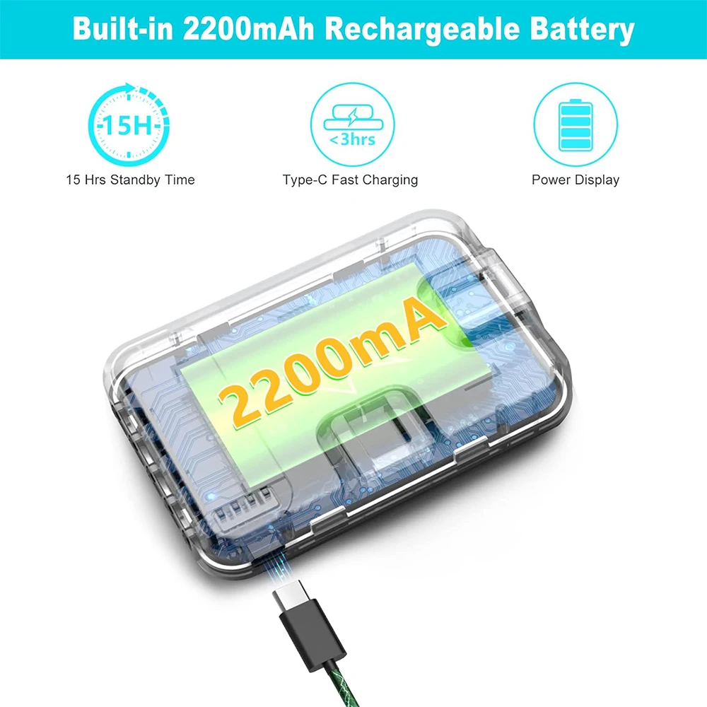 Minifocus Selfie-Licht, 60 LEDs, 2200 mAh, wiederaufladbares Handy-Fülllicht, 7 Modi, 10-stufige Helligkeit, tragbares Clip-on-Licht