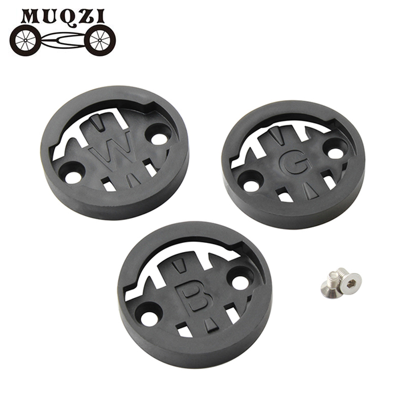 MUQZI soporte de ordenador de bicicleta para Garmin Bryton WAHOO soporte de ordenador adaptador de tapa superior de vástago accesorios de bicicleta