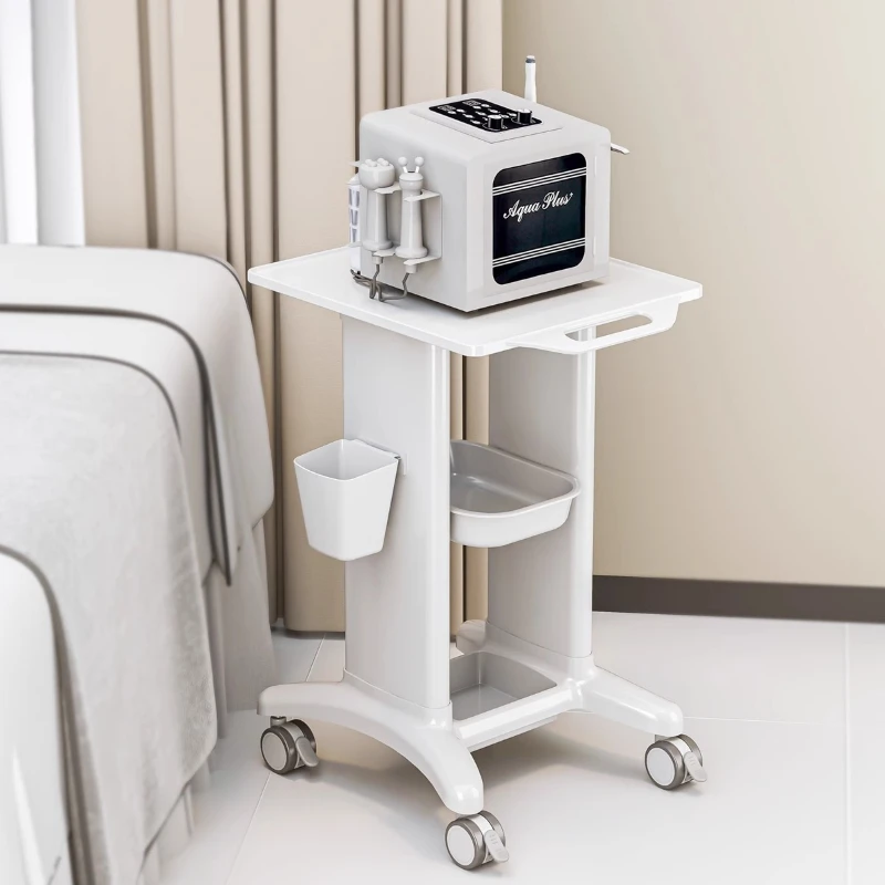Beauty Instrument Salon Trolley Simple Beauty Equipment Organizer Spa Cosmetics Storage System for Clinic Salon Furniture