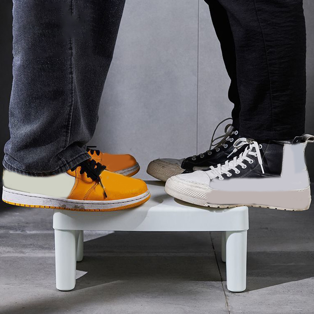 Taburete de pie para inodoro para adultos, postura de caca, orinal en cuclillas, plegable