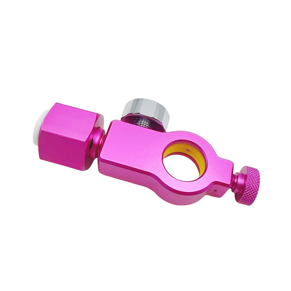 Novo adaptador roxo da estação de preenchimento do cilindro co2 caber sodastream (terra duo arte) rosa conexão rápida cilindro co2