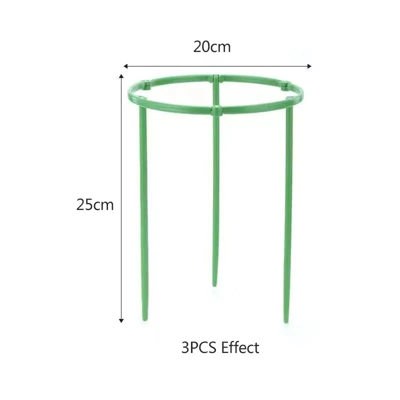 2/4 confezioni di pali di supporto per piante impilabili supporto per fiori da giardino, pali per piante per piante da interno ed esterno piante rampicanti per fiori