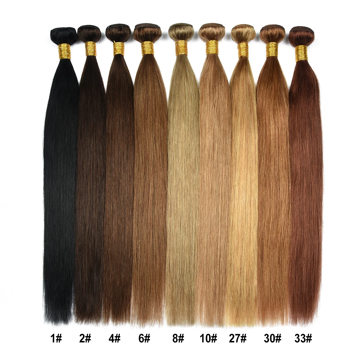 # 6 # 8 # 10 pacotes de cabelo humano reto atacado tecelagem pacotes personalizar extensão do cabelo remy tecer cabelo humano 10a