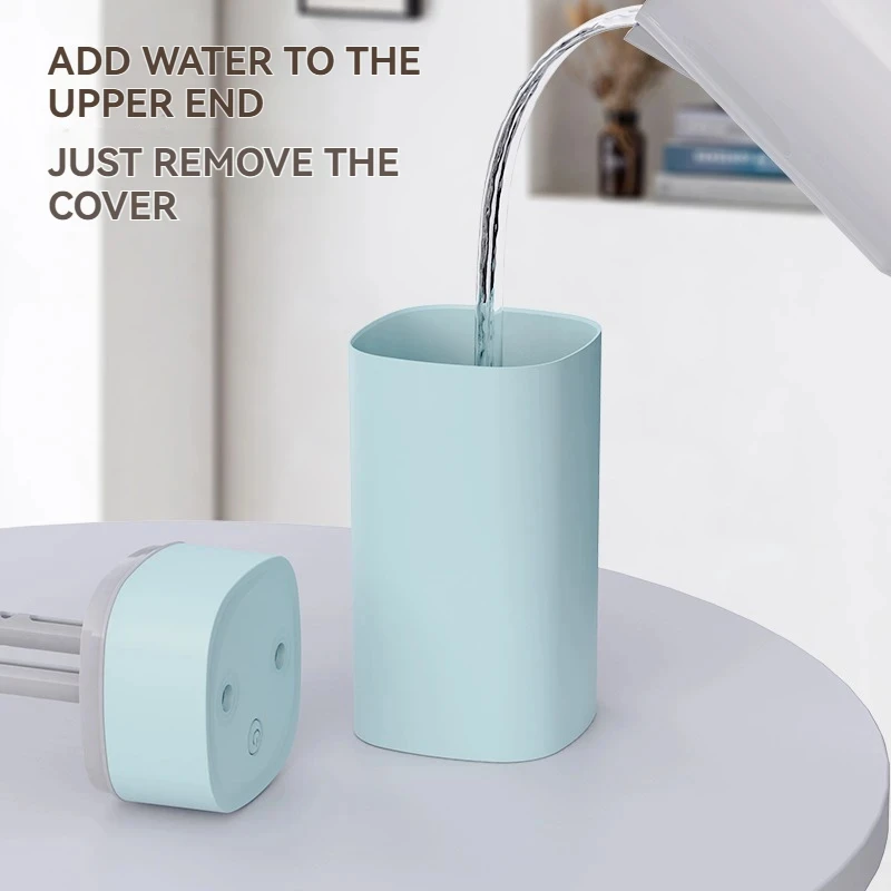 Nawilżacz dwu-dyszowy (USB) |   600 ml/h Super Mist i wyjątkowo cichy |   Urządzenie nawilżające do domu/samochodu