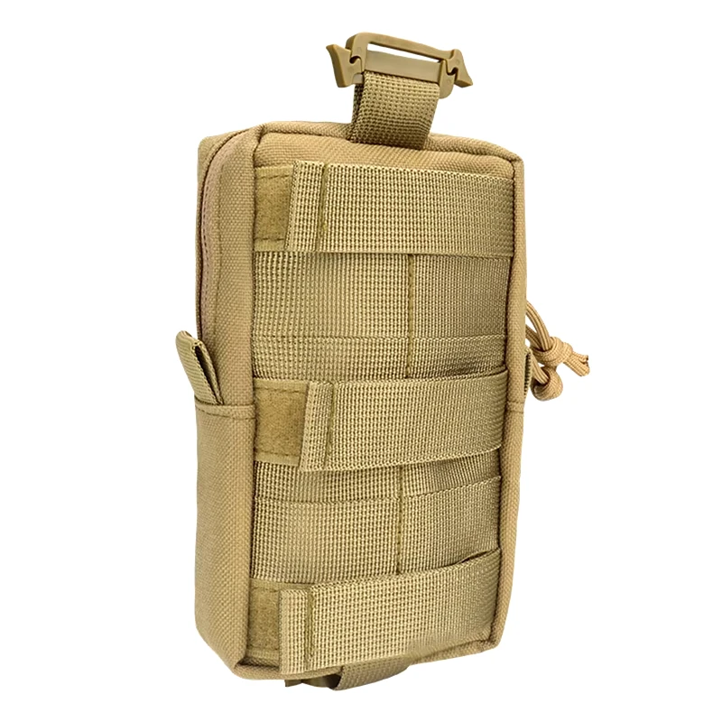 Borse per articoli vari con tracolla per zaino Confezione di accessori Chiave Torcia elettrica Custodia per telefono Molle Borsa per attrezzi EDC da campeggio all'aperto