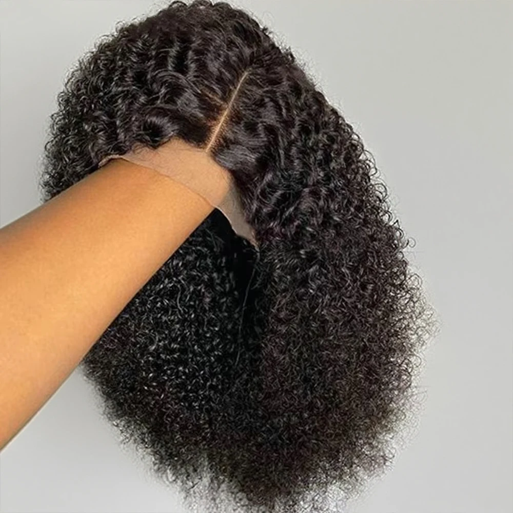 Pre tagliato senza colla onda d'acqua 13x6 parrucche Bob ricci 7x5 parrucca senza colla capelli umani pronti da indossare parrucche frontali in pizzo per le donne pre pizzicate