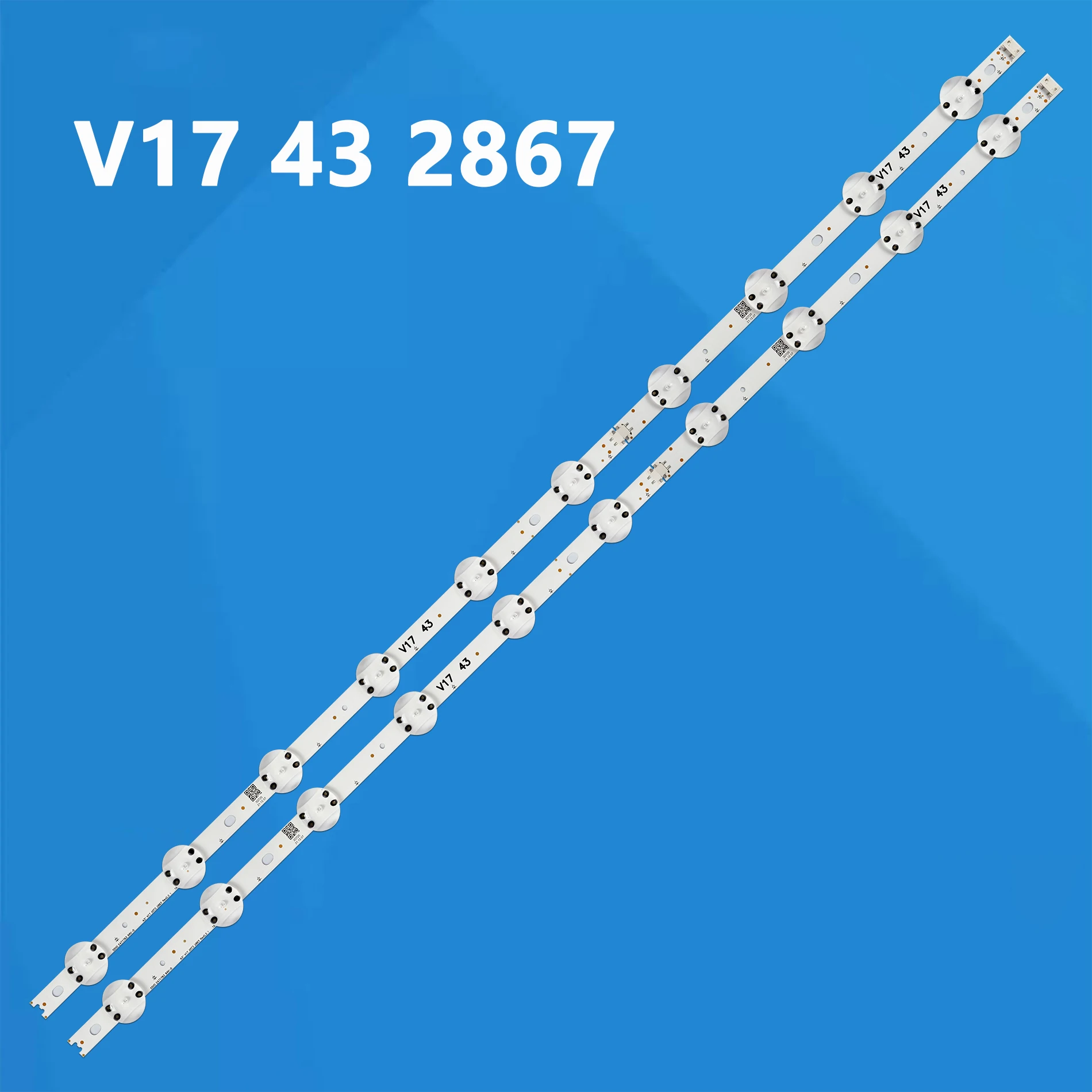 Podświetlenie LED 10 lamp V17 43 ART3 Do 43UJ6510 43LJ622V 43UJ655V 43UJ670V 43LV340C 43LJ610V V17 43 ART3 43UJ6525 43UJ656565