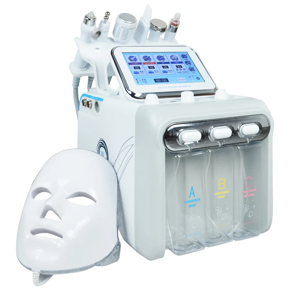 7 w 1 Dermabrasion Peel Spa Facial Machine Odmładzanie skóry Hydro Dermabrasion Hydro Aqua Face Urządzenie do głębokiego czyszczenia skóry