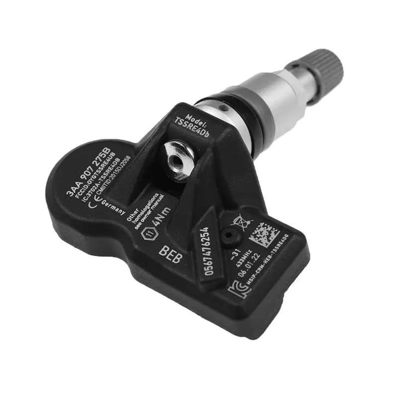 4pcs Tyre Pressure Sensor 3AA907275 FOR 2008-2018 VOLKSWAGEN PASSAT CC TPMS Sensor Tire Air Pressure Sensor 3AA907275B