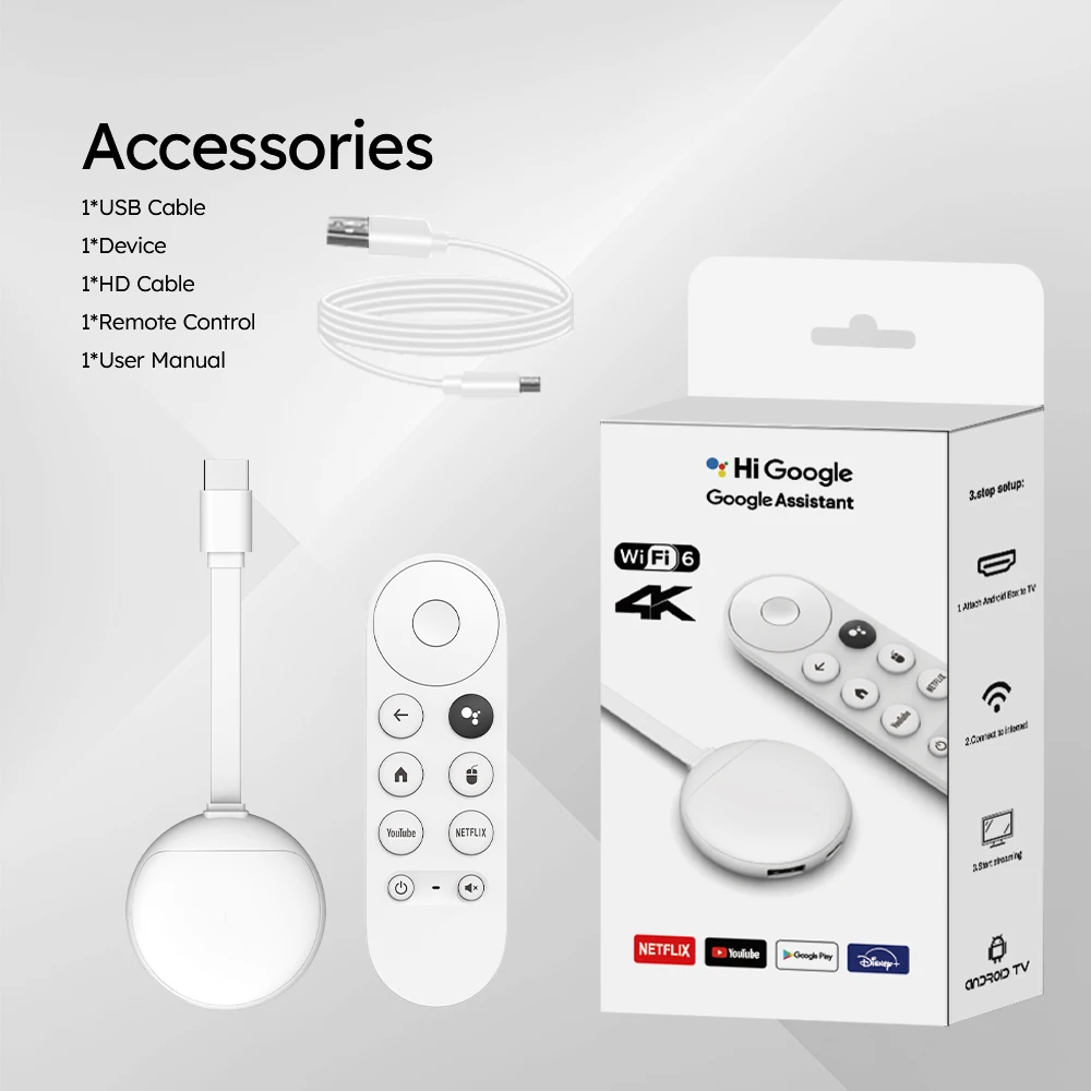 2025 U11 TV Stick Android 14 TV Box H313 Wifi BT5 smart TV 2.4G 5G 4K HD smart TV BOX Set remoto vocale TOP Box