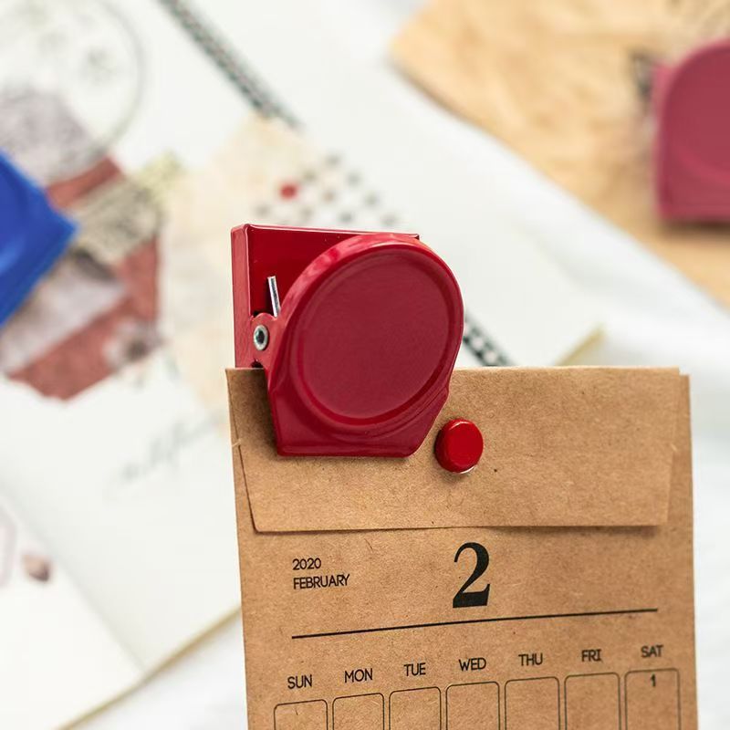 5-Piece Magnetic Office & Fridge Clips Multi-Color Multi-Functional File Organizers Suitable for Home, Kitchen, and Office Use