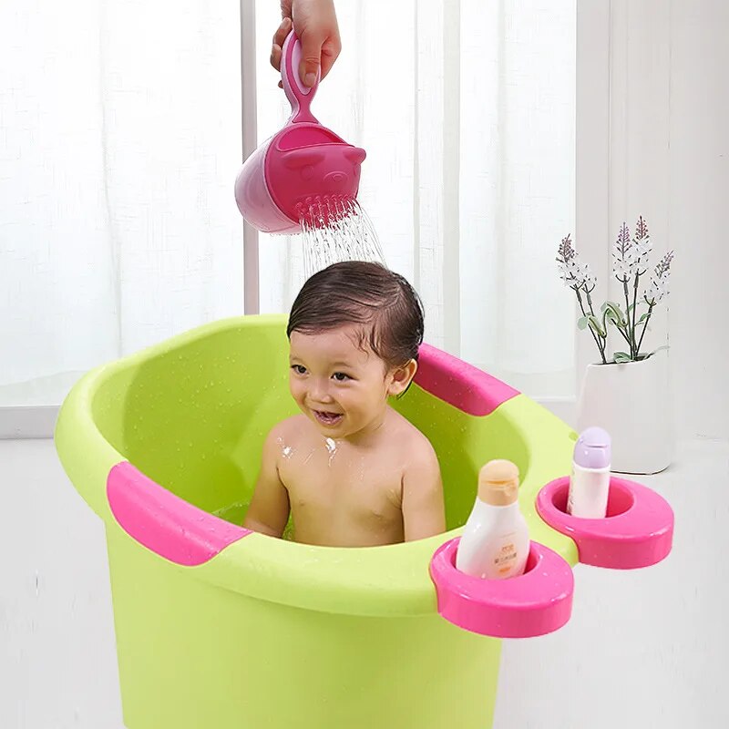 Baby Badekappen Kleinkind Shampoo Tasse Kinder Baden Bailer Kinder Dusche Löffel Kind Waschen Haar Tasse Schützen Baby Auge Bad Werkzeug