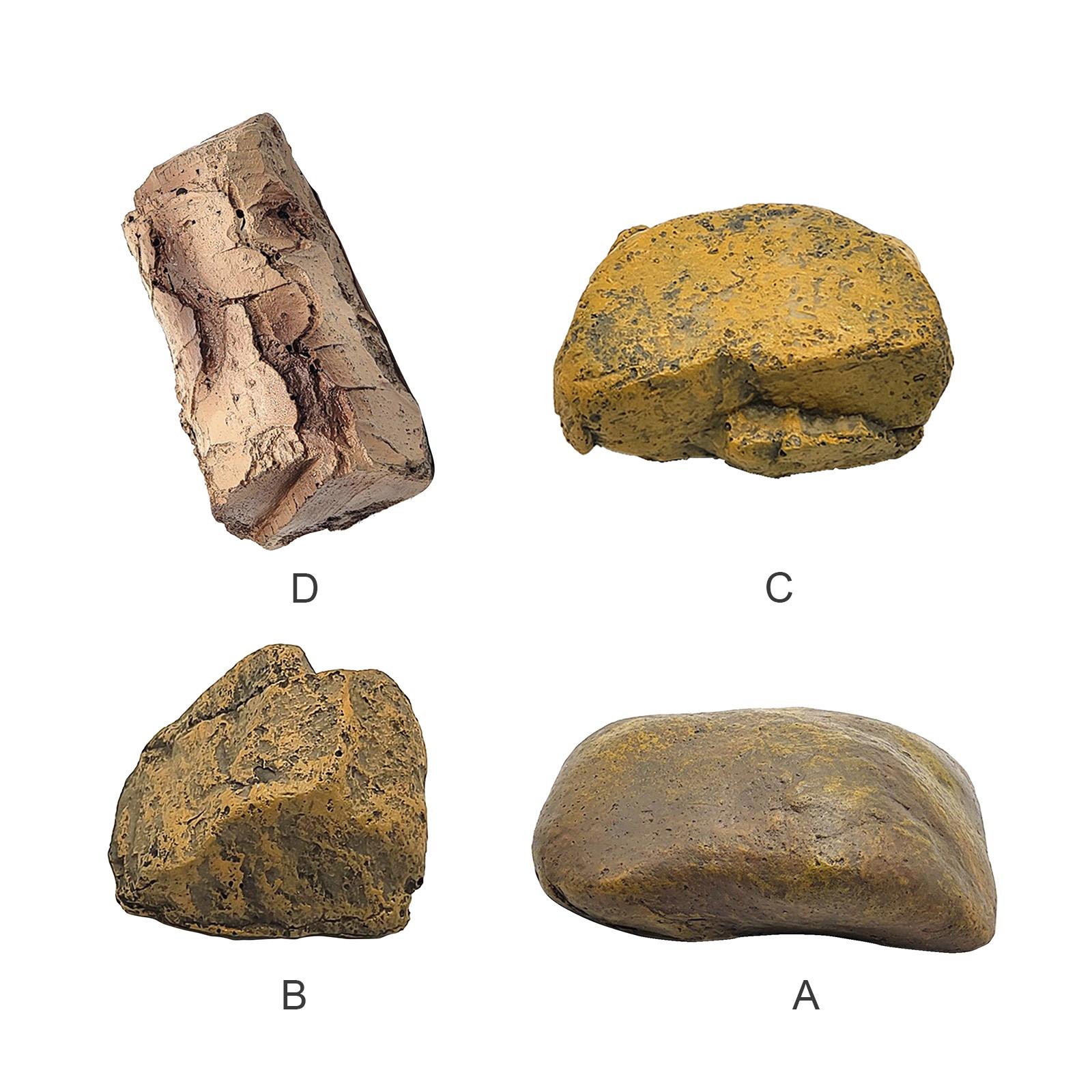 Hide-llave de resina de roca falsa para paisajismo al aire libre, Hider para Geocaching