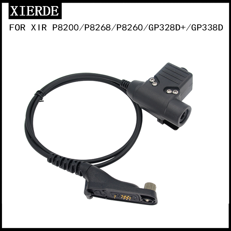 Auriculares U94 U-94/A PTT para Motorola XiR P8268 8260 APX 7000 8000 DP3400 DP3600 DGP4150