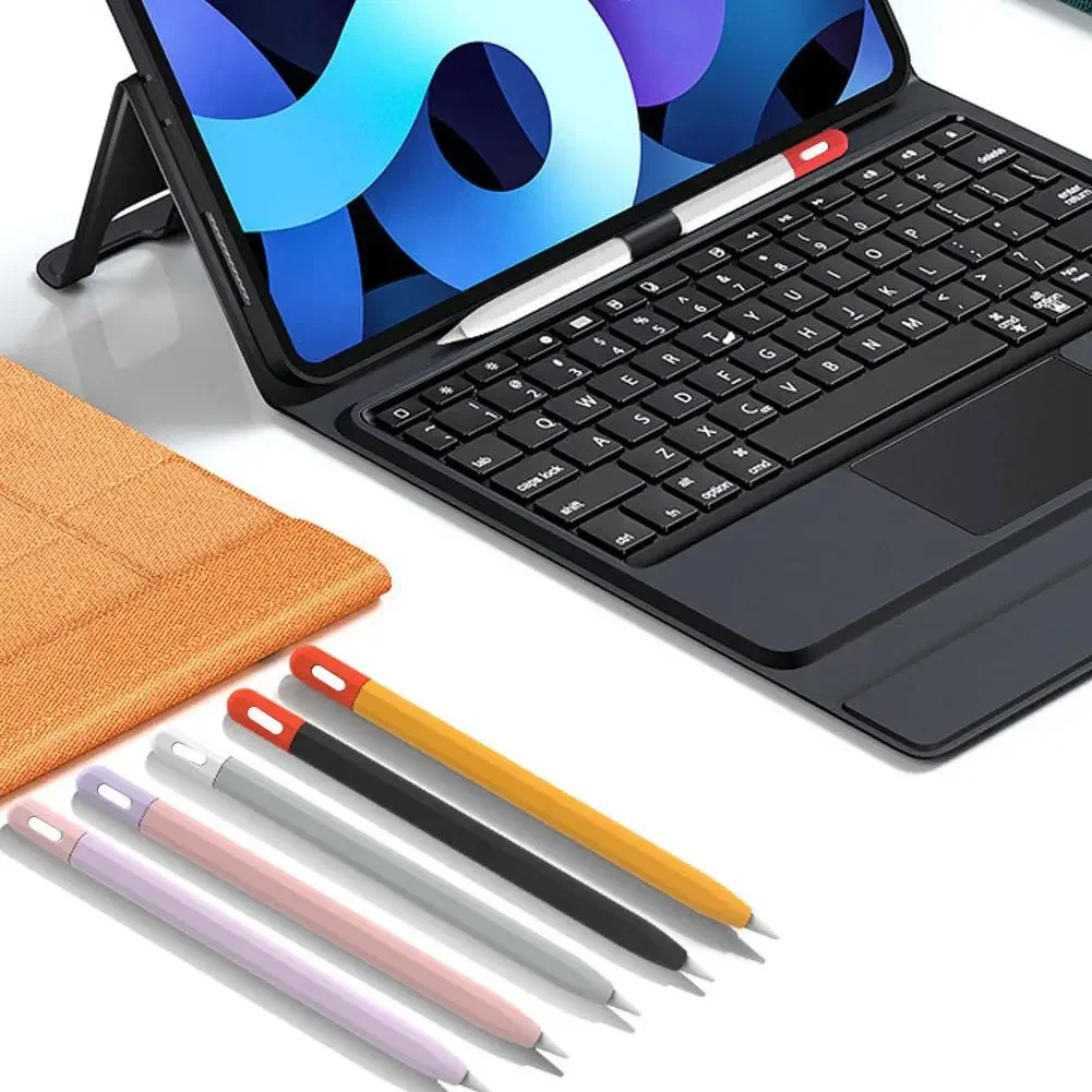 Funda de silicona para Apple Pencil 3 USB-C, funda protectora para iPad, lápiz táctil, soporte de agarre, funda para lápiz óptico portátil