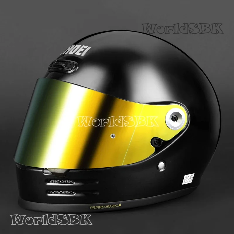Shoei-CPB-1V Lente Do Capacete Da Motocicleta, Retro Full Face Visor, Anti-UV Casco, Acessórios Da Motocicleta