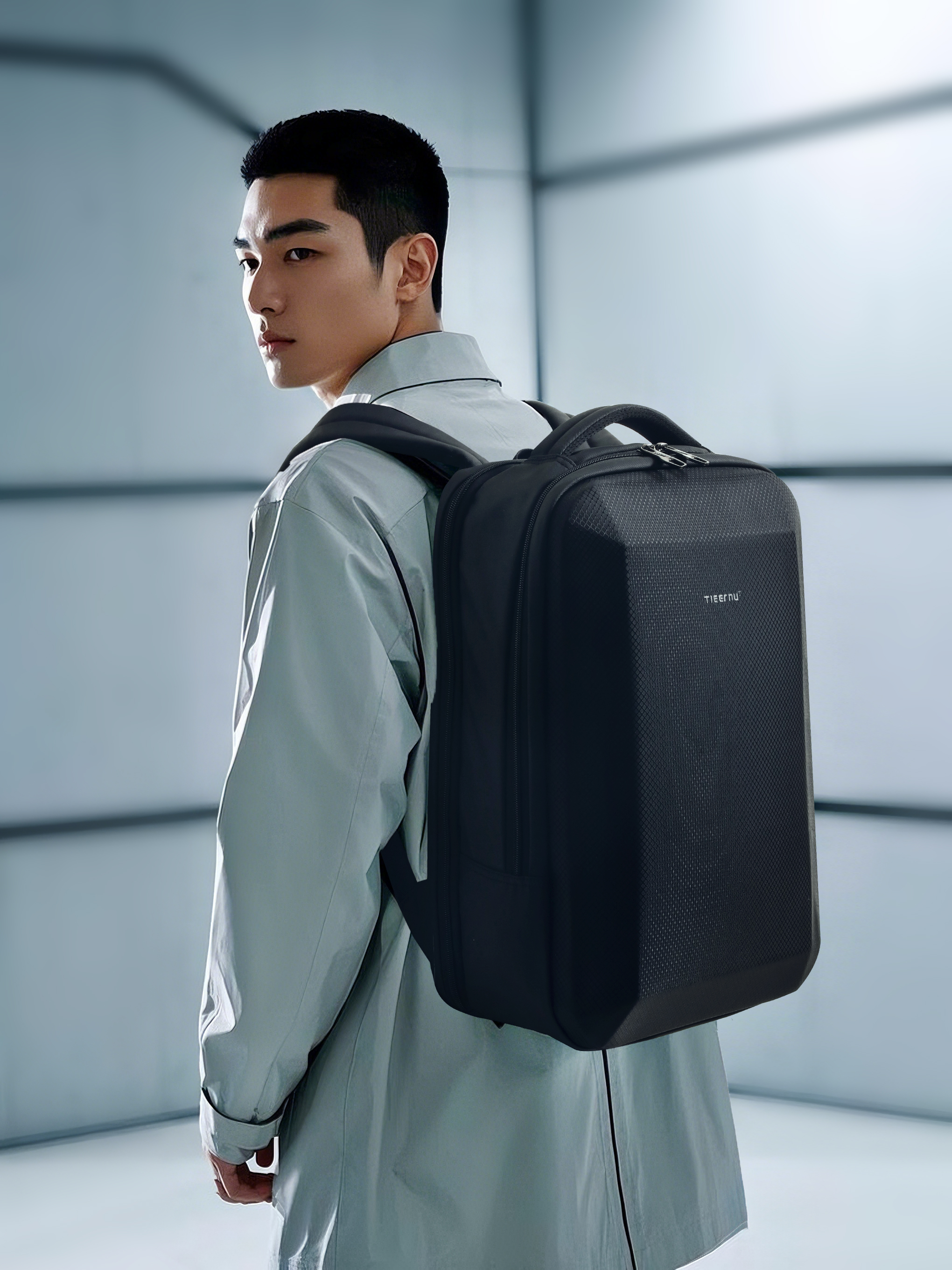 Tigernu мужской рюкзак 15,6 17 дюймов рюкзаки для ноутбука сумка тонкий рюкзак противоугонная сумка мужской дорожный рюкзак школьный рюкзак бизнес