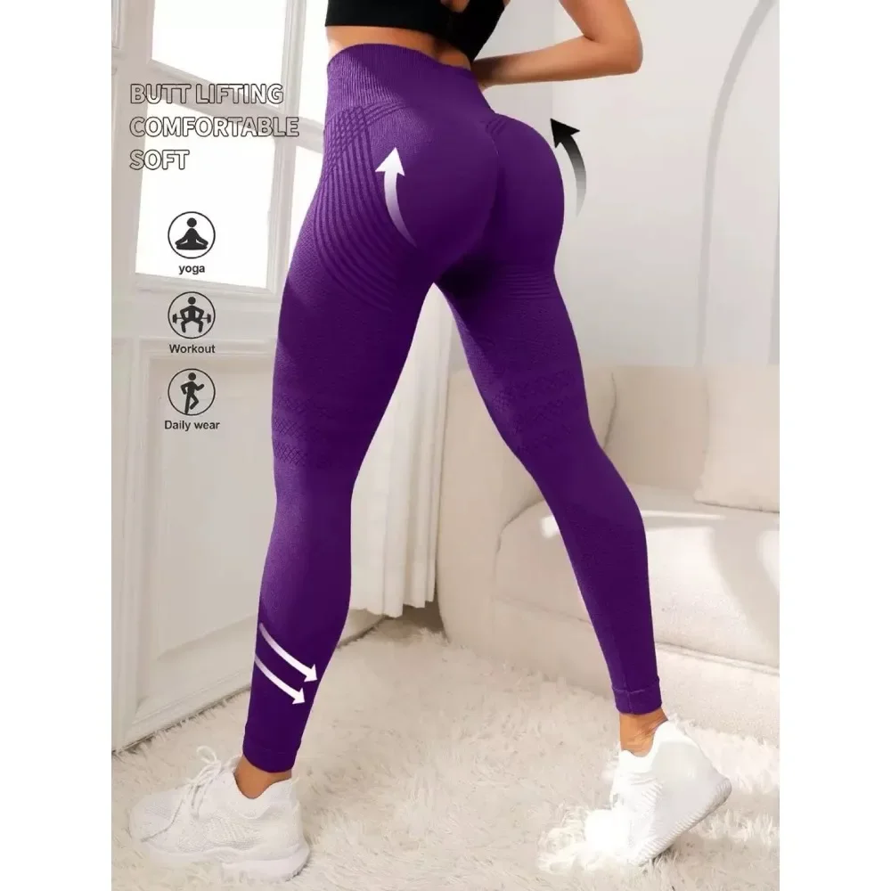 Slimove Cellulite 3D Leggings, High Waisted Butt Lifting Tummy Training Control, Anti Cellulite Legging for Gym Workout