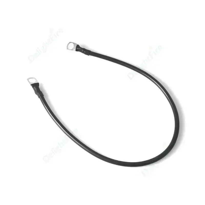 Soft Car Battery Silicone Cable with M6 M8 M10 Lug Red Black 8 6 4 3 0 AWG Electrical Wire for Auto RV Solar Panel Inverter UPS