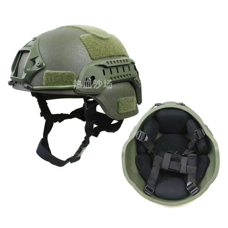 MICH2000 戦術ヘルメット特殊作戦トレーニング NIJ IIIA ウェンディサスペンションパッド弾道ヘルメット安全保護