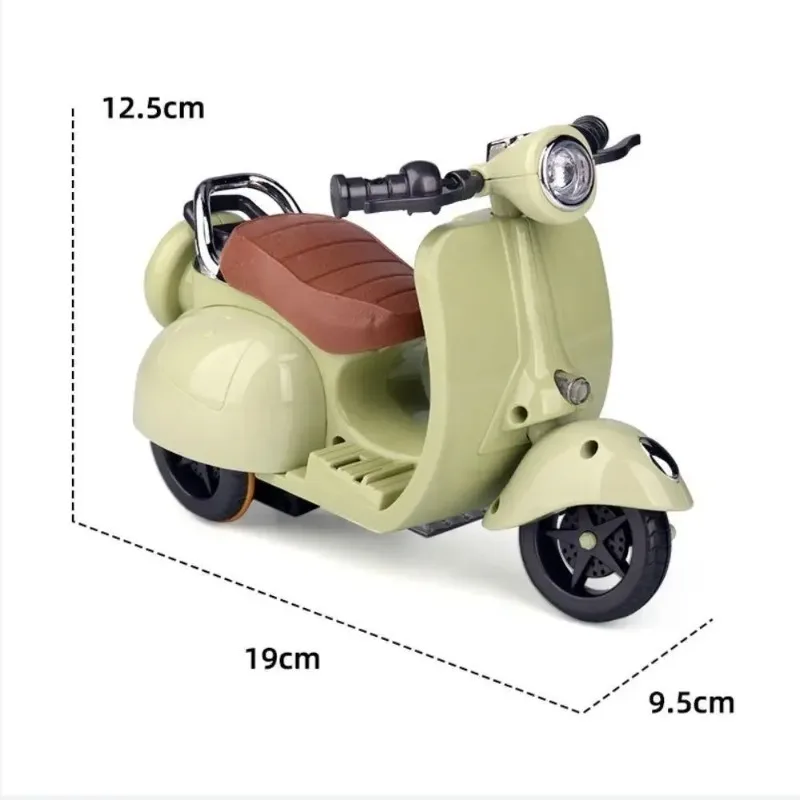 Labubu boneca mini motocicleta elétrica, acessórios de boneca labubu, brinquedos de boneca fofos divertidos, com luzes e música, presente de natal infantil diy