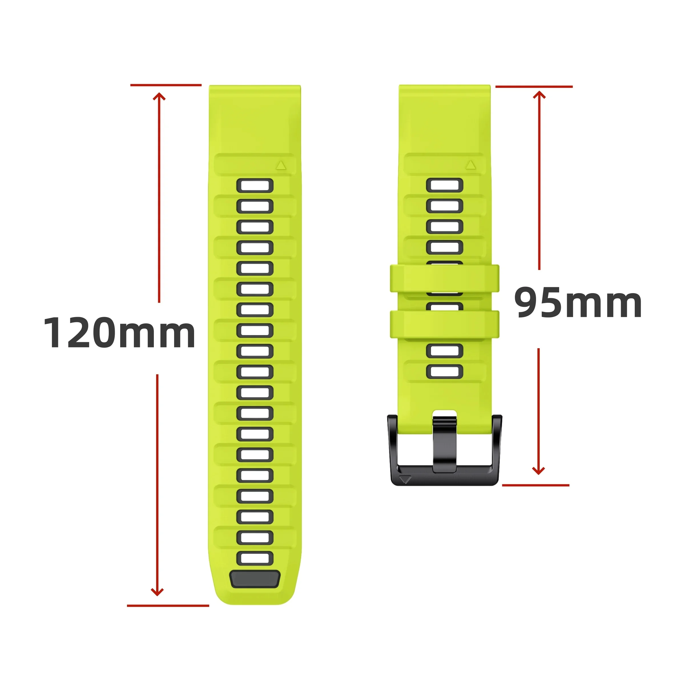 QuickFit 22mm 26mm Silicone Strap For Garmin Fenix 7X 7 Pro Solar/6X 6/Epix/Forerunner 965 955 945 935/Instinct 2X Official band