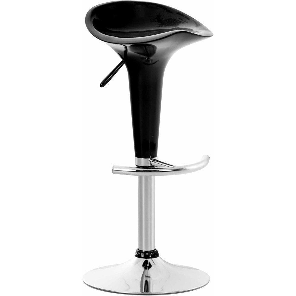 Barhocker für die Küche SADDLE, drehbar und höhenverstellbar 60-81 cm, Barhocker