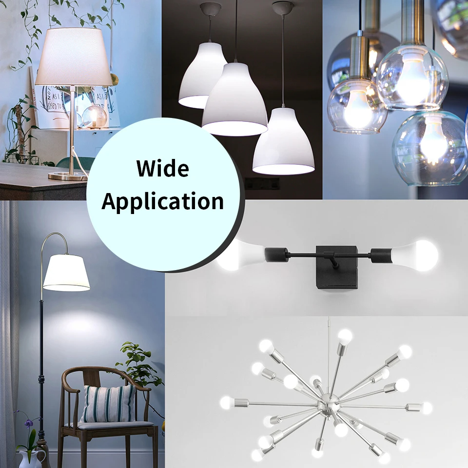 10 Stück E27 E14 12 W LED-Glühbirnen entspricht 120 W Glühlampen, 1200 Lumen ultrahell für den Einsatz im Wohnzimmer