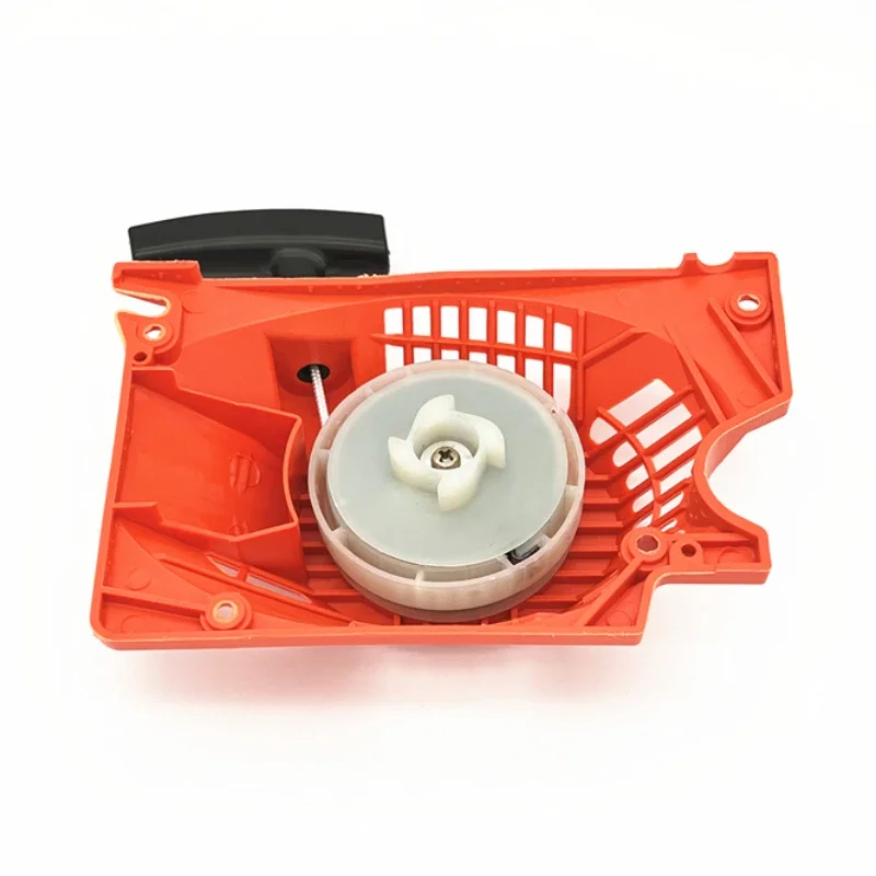 Piezas de herramientas de jardín, accesorios, Kit de arranque de retroceso tirado a mano con doble resorte para motosierra de gasolina de 58cc, 52cc y 45cc