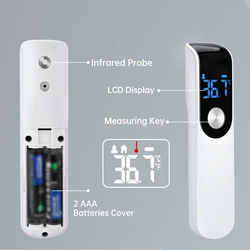 非接触式レーザー体温計 耳体温計 赤外線体温計 医療 家庭用 デジタルLCD 幼児 大人用