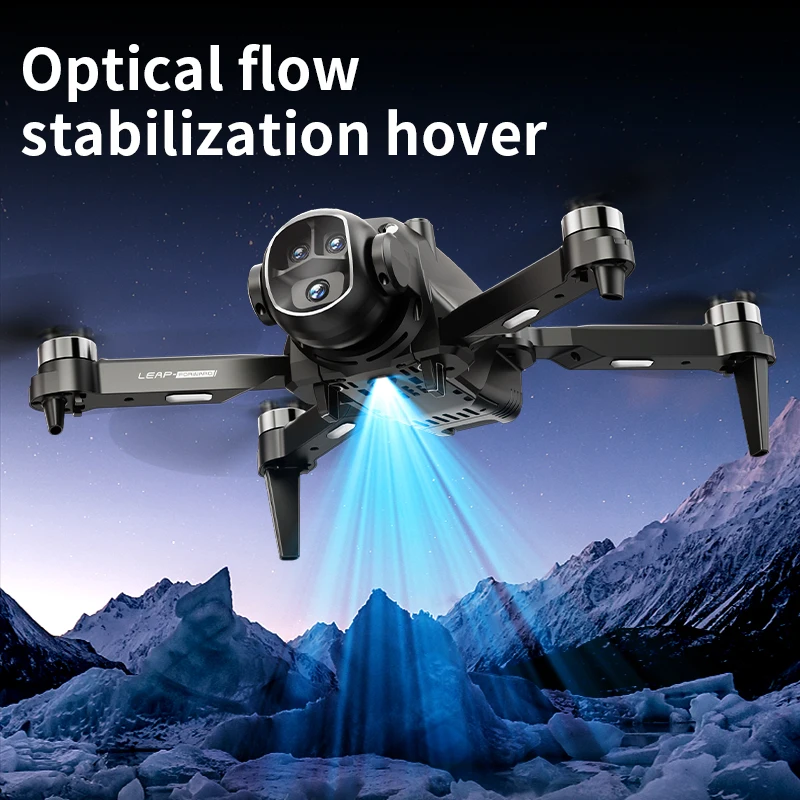 H21 drone gps 8k hd câmera dupla grande angular 5g wifi fpv quadcopter sem escova dobrável evitar obstáculos aéreo uav 2km drone brinquedo