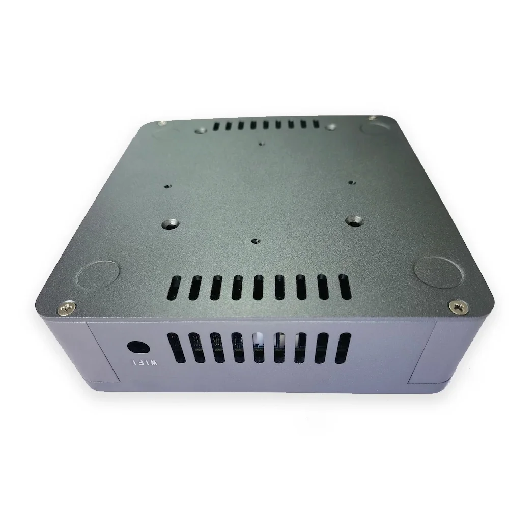 Мини-роутер CPU E3825 Pfense, 4*1000M NIC I211 Lan, Поддержка HDD SSD Linux ,HD VGA двойной дисплей, безвентиляторный настольный компьютер