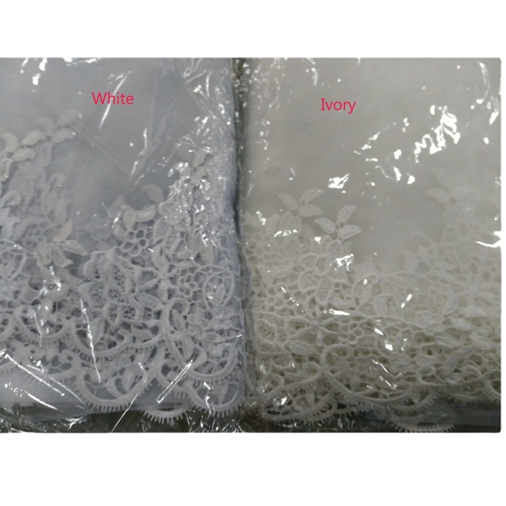 250CM Long Wedding Veil with Lace Edge One Layer Soft Tulle Marriage Wedding Accessories Without Comb