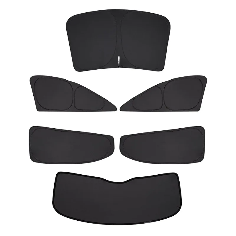 Voor Tesla Model 3 Highland 2024 2025 Privacy Zonnescherm Custom-Fit Zijruit Zonnedak Zonnescherm Blind Shading voor Camping Rest