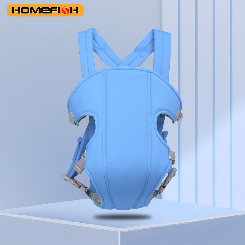 Portabebés ajustable y transpirable, bolsa de canguro frontal, asiento envolvente para la cadera para recién nacidos, niños pequeños, manos libres