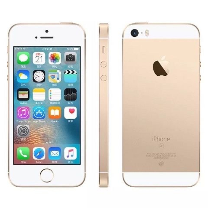 Ban Đầu Mở Khóa iPhone SE 2GB RAM 16/32/64/128GB ROM Vân Tay ID Dual core 4G LTE Cảm Ứng Smartphone ID Điện Thoại
