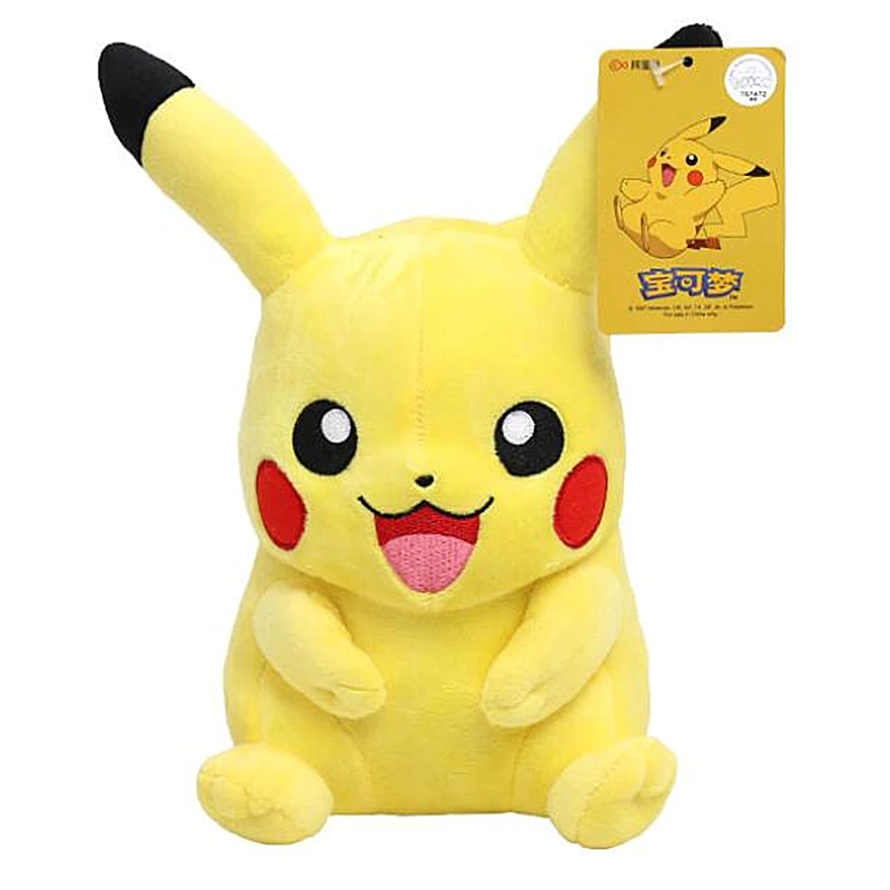 Pokémon Plush ตุ๊กตา Pikachu Bulbasaur Jigglypuff Lapras Eevee อะนิเมะ Pokemoned ตุ๊กตาของเล่นตุ๊กตา Plush ตุ๊กตาของขวัญเด็ก